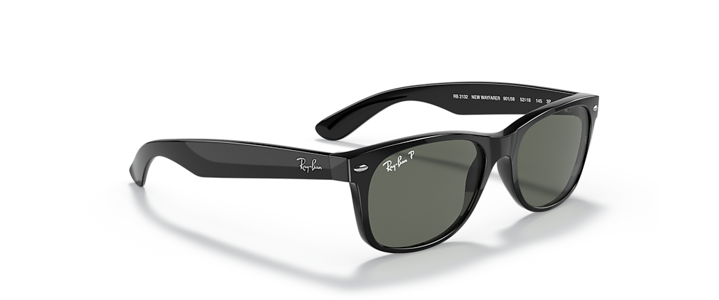 Ray-Ban RB2132 New Wayfarer Classic Black Sunglasses