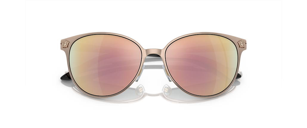 Versace VE2168 Pink Gold Sunglasses
