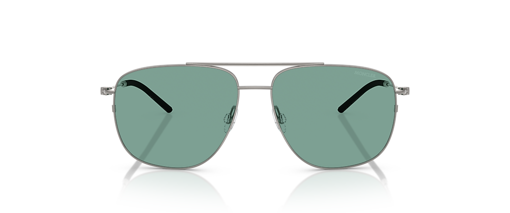 Moncler ME4004 Alumni Shiny Gunmetal Sunglasses