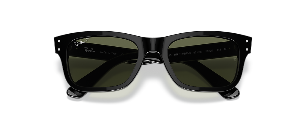 Ray-Ban RB2283 Burbank Black Sunglasses