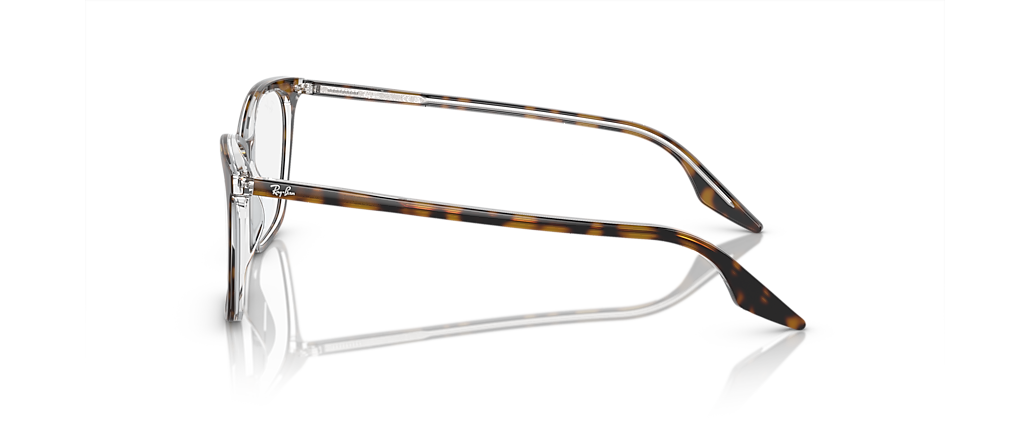 Ray-Ban RB5422 Optics Havana On Transparent Frames