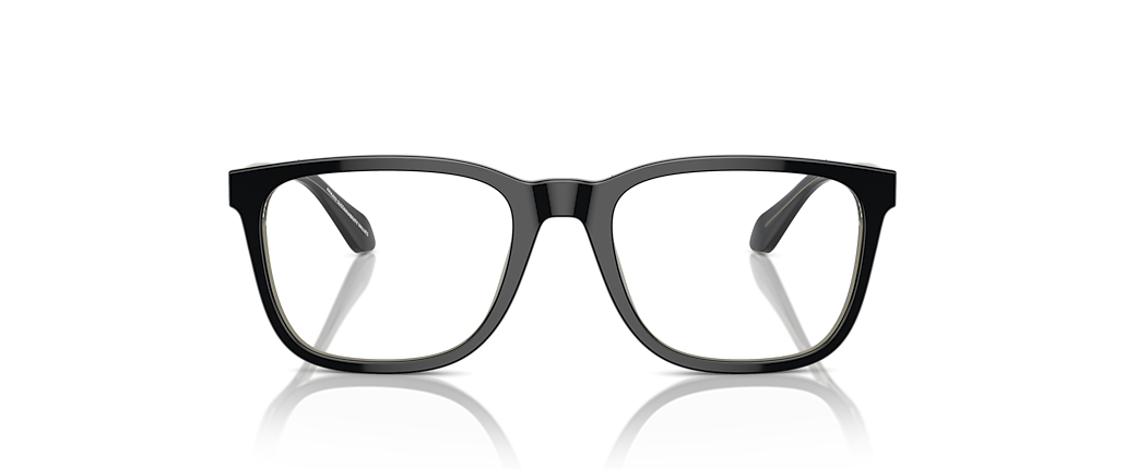Giorgio Armani AR7255 Top Black/Transparent Green Frames
