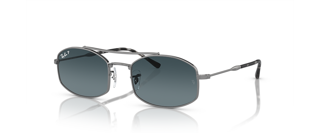 Ray-Ban RB3719 Gunmetal Sunglasses