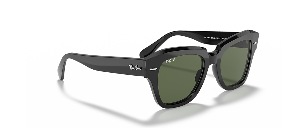 Ray-Ban RB2186 State Street Black Sunglasses