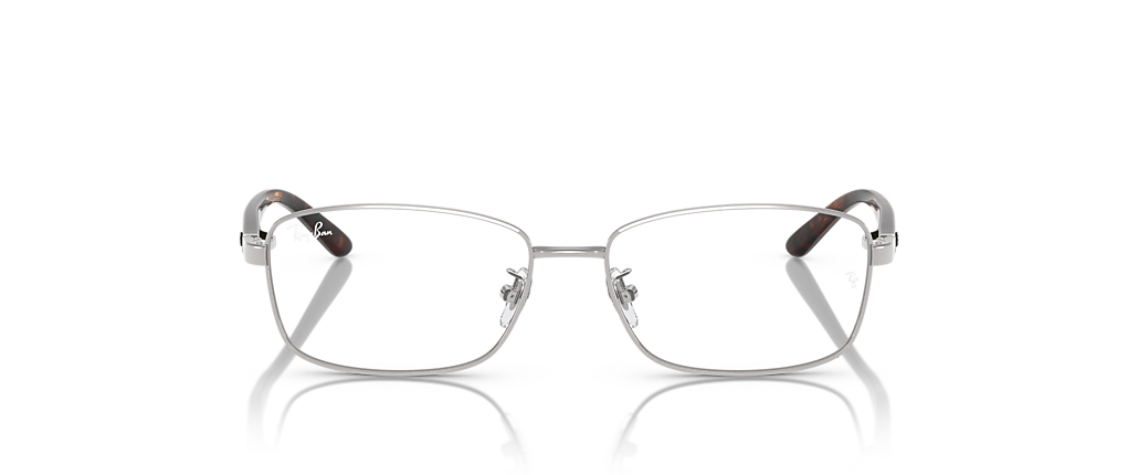 Ray-Ban RB6527D Optics Brushed Silver Frames