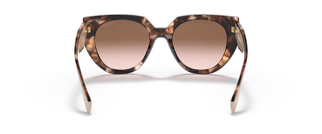 Prada PR 14WSF Caramel Tortoise/Powder Sunglasses