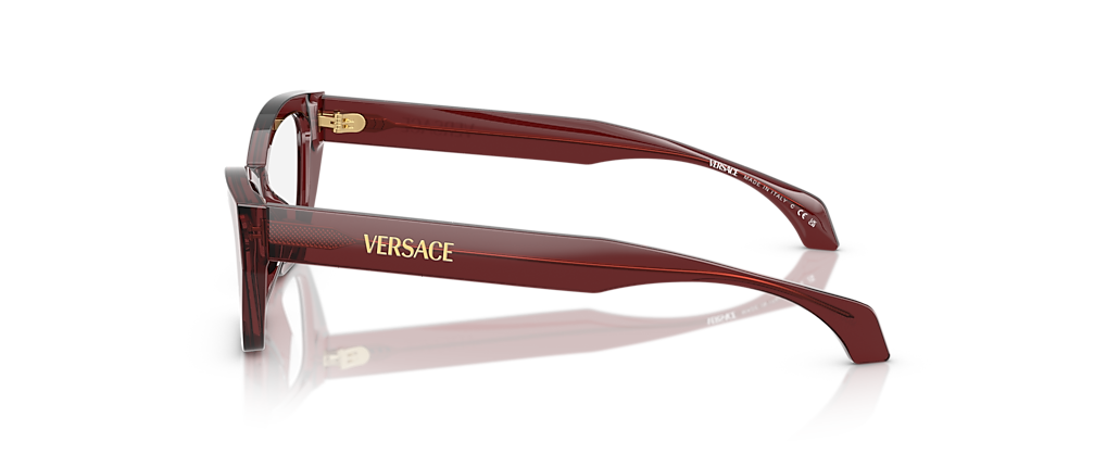 Versace VE3373U Transparent Bordeaux Frames