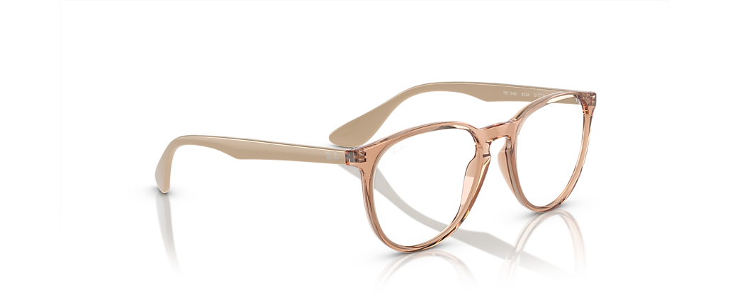 Ray-Ban RB7046 Erika Optics Transparent Brown Frames