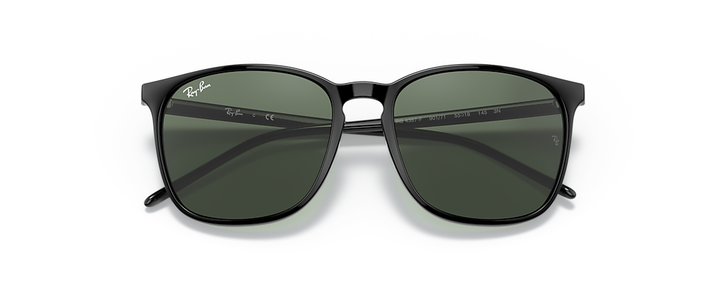 Ray-Ban RB4387F Black Sunglasses