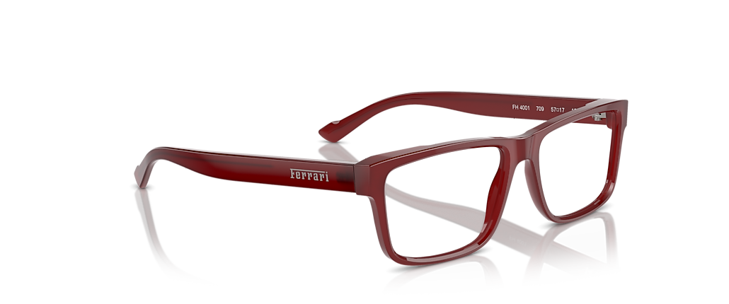 Ferrari FH4001 Transparent Red Frames
