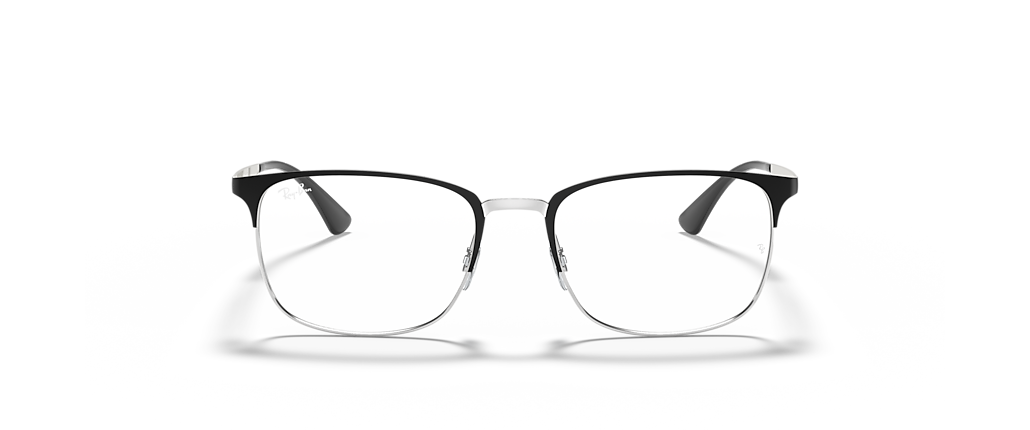 Ray-Ban RB6421 Optics Black On Silver Frames