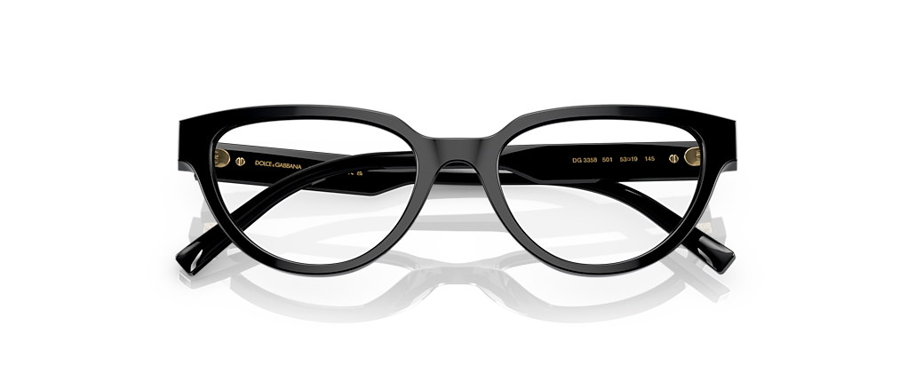 Dolce&Gabbana DG3358 Black Frames