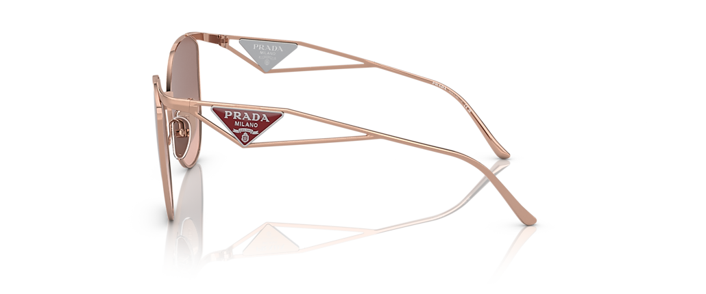 Prada PR 50ZS Pink Gold Sunglasses
