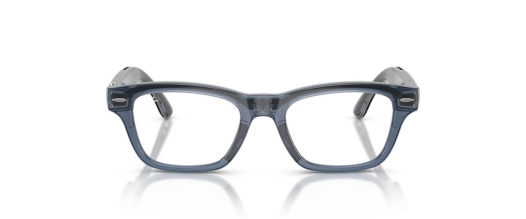 Ray-Ban Ray-Ban Meta Audio Burbank Transparent Blue Ray-Ban Meta Smart Glasses