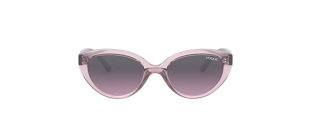 Vogue Eyewear VJ2002 Top Transparent Purple Sunglasses