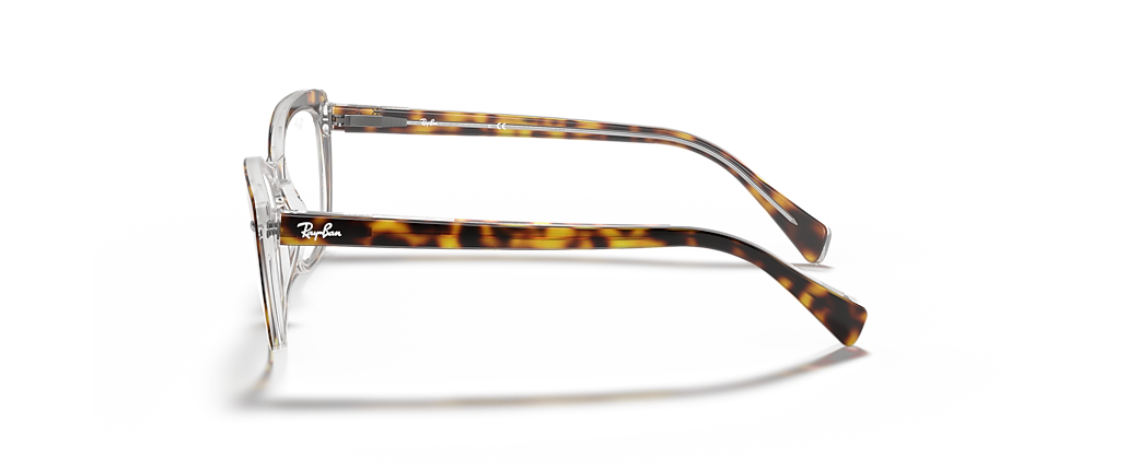Ray-Ban RB5366 Optics Havana On Transparent Frames