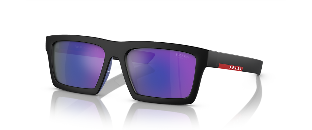 Prada Linea Rossa PS 02ZSU Matte Black Sunglasses