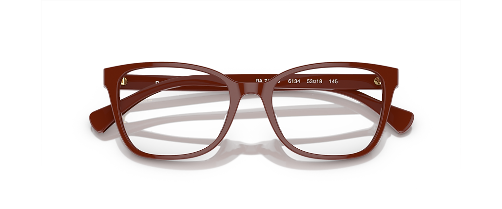 Ralph RA7137U Shiny Brown Red Frames
