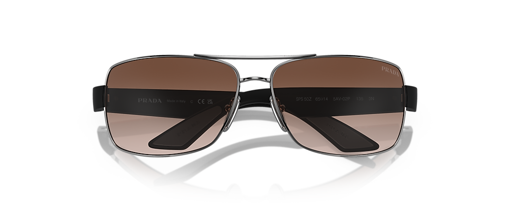 Prada Linea Rossa PS 50ZS Gunmetal Sunglasses