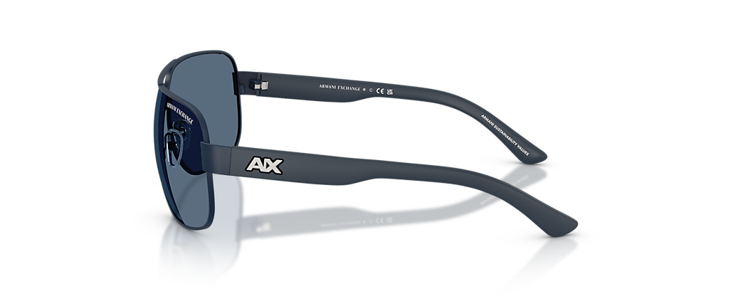 Armani Exchange AX2012S Matte Blue Sunglasses