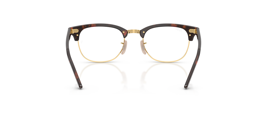 Ray-Ban RB5154 Clubmaster Optics Red Havana Frames