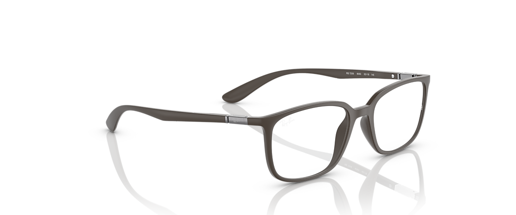 Ray-Ban RB7208 Optics Brown Frames