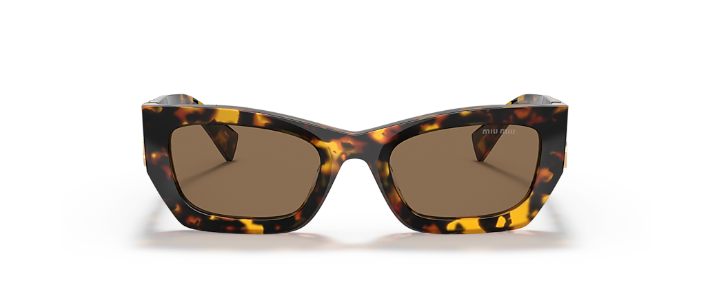 Miu Miu MU 09WS Honey Havana Sunglasses