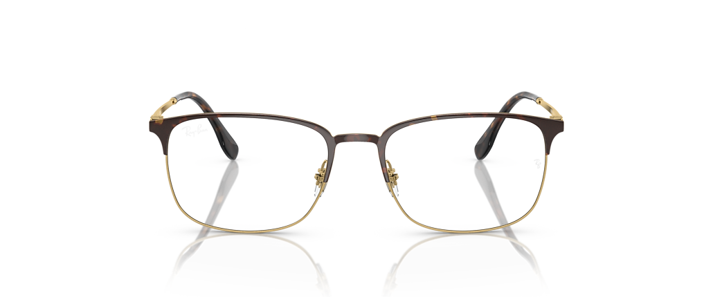 Ray-Ban RB6494 Optics Havana On Gold Frames