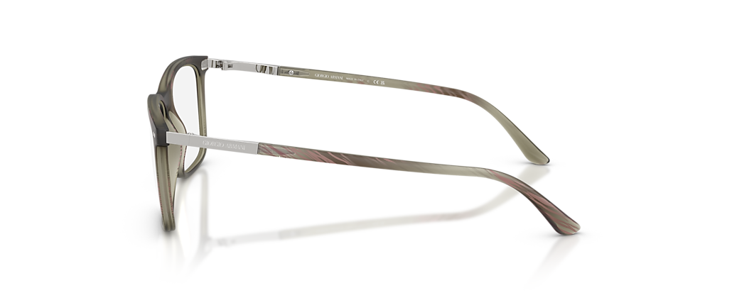 Giorgio Armani AR7122 Matte Striped Olive Frames