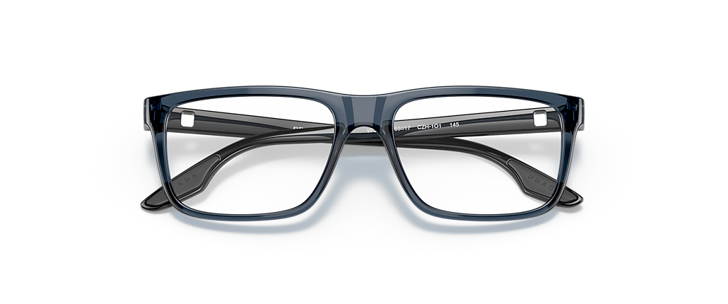 Prada Linea Rossa PS 02OV Blue Transparent Frames
