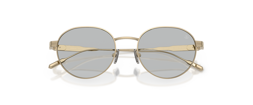 Moncler ME4006TD Subtila Shiny Pale Gold Sunglasses