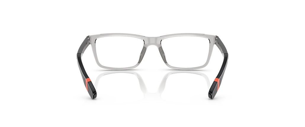 Polo Ralph Lauren PP8547U Shiny Transparent Light Grey Frames