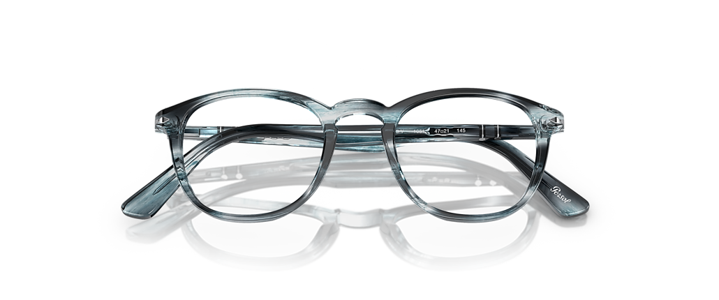 Persol PO3143V Striped Grey Frames