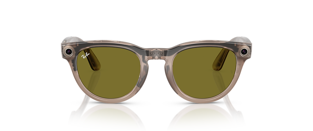 Ray-Ban Ray-Ban Meta Low Bridge Fit Headliner Warm Stone Ray-Ban Meta Smart Glasses