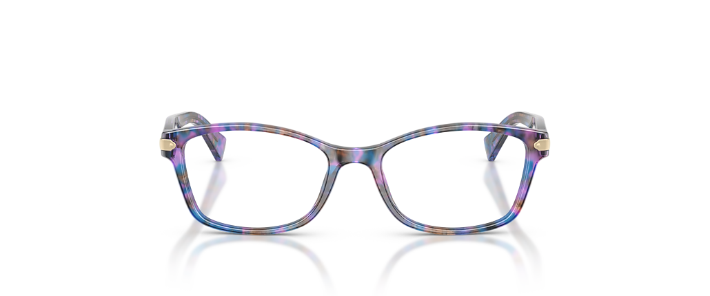 Coach HC6065 Purple Confetti Tortoise Frames