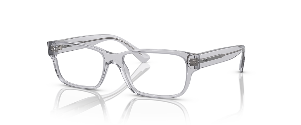 Prada PR 18ZV Crystal Grey Frames