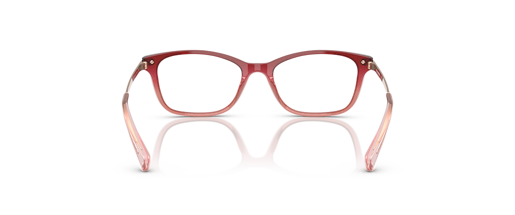 Coach HC6142 Burgundy Pink Glitter Gradient Frames