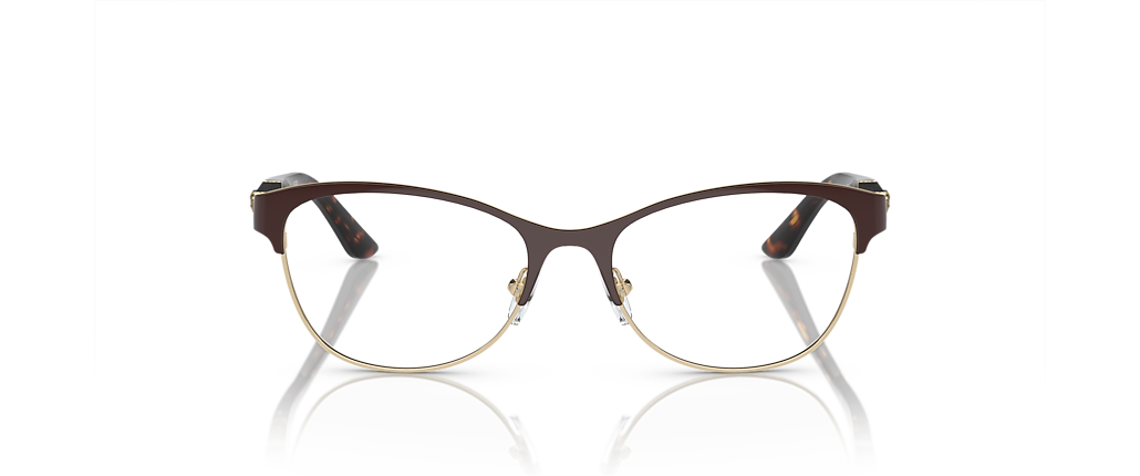 Versace VE1233Q Brown/Pale Gold Frames