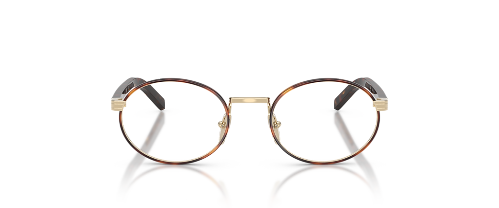 Prada PR B55V Pale Gold/Root Tortoise Frames