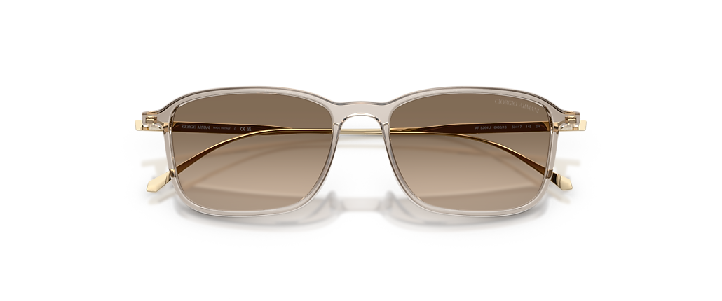 Giorgio Armani AR8264U Transparent Brown Sunglasses