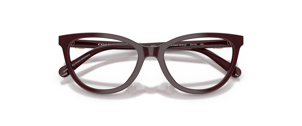 Coach HC6304U Transparent Dark Cherry Frames