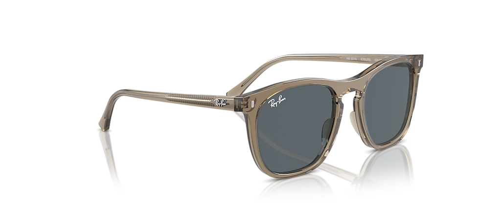 Ray-Ban RB2210 Transparent Brown Sunglasses