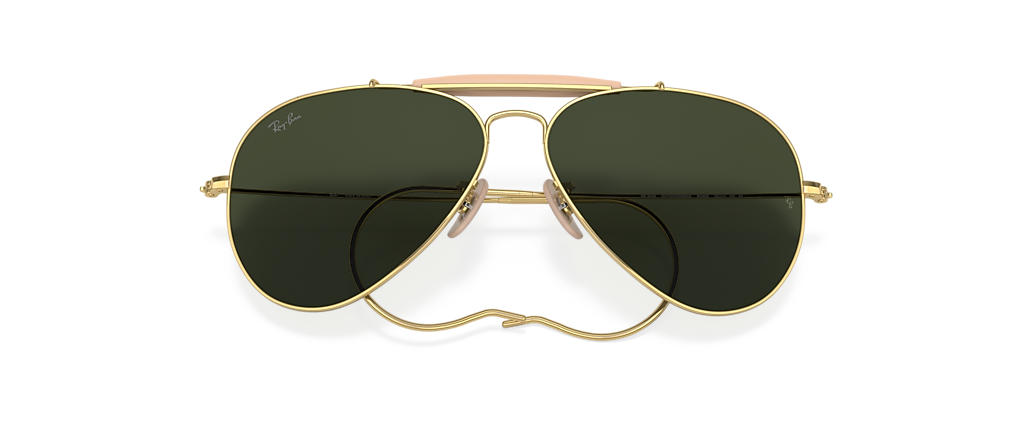 Ray-Ban RB3030 Outdoorsman | Aviation Collection Arista Gold Sunglasses