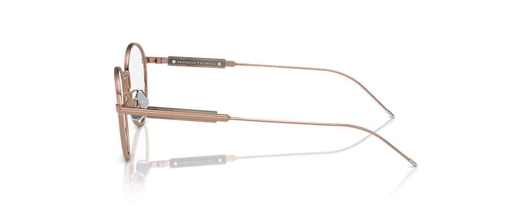 Brunello Cucinelli BC1003T Rose Gold/Camel Frames