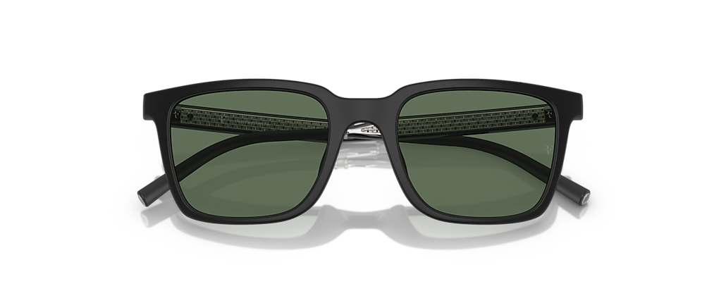 Oliver Peoples OV5553SU Mr. Federer Semi-Matte Black Sunglasses