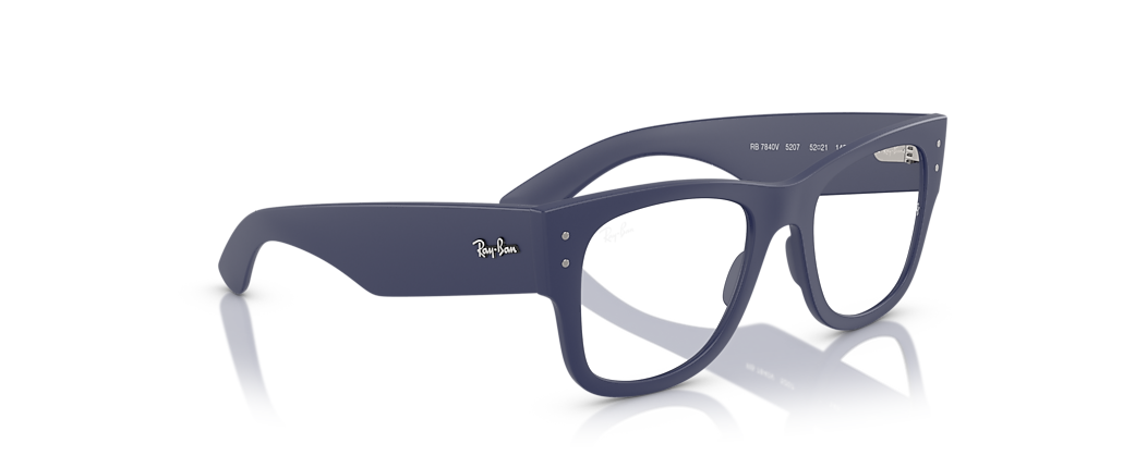 Ray-Ban RB7840V Mega Wayfarer Optics Liteforce Sand Blue Frames