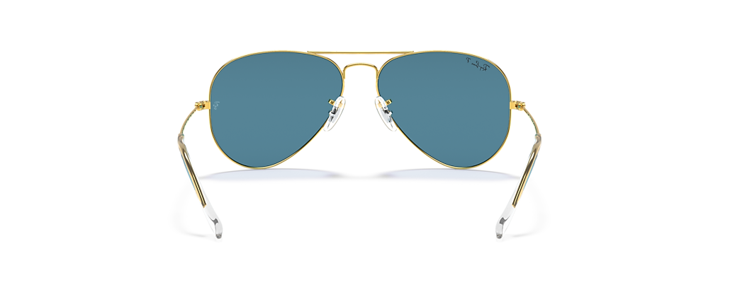 Ray-Ban RB3025 Aviator Classic Polarized+ Lenses Gold Sunglasses