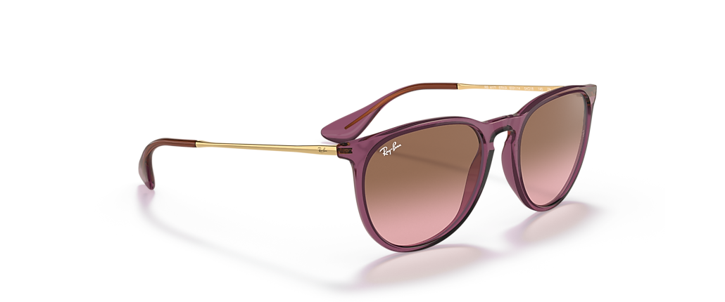 Ray-Ban RB4171 Erika Classic Transparent Violet Sunglasses