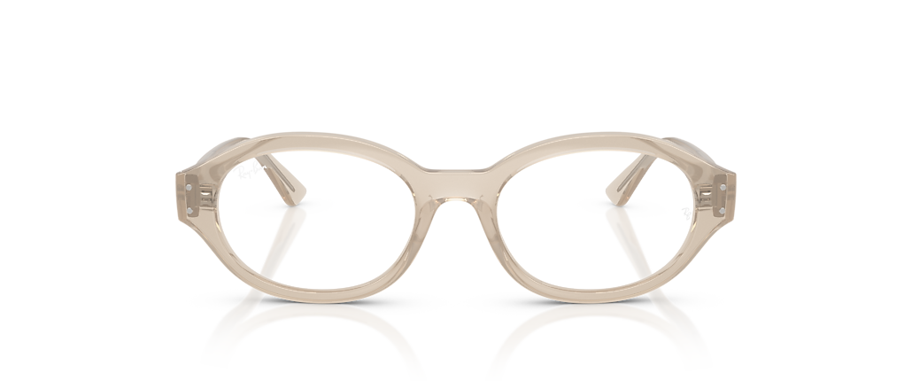 Ray-Ban RB7257 Shilo Optics Bio-Based Cloudy Warm White Frames