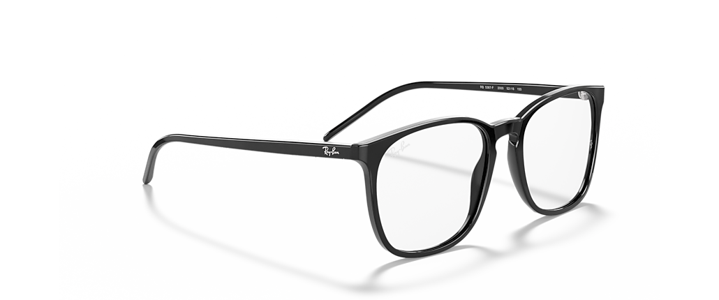Ray-Ban RB5387F RB5387 Optics Black Frames